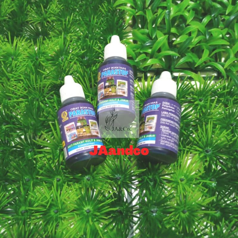 PARASTOP 30ml obat ikan hias anti parasit kulit dan jamur