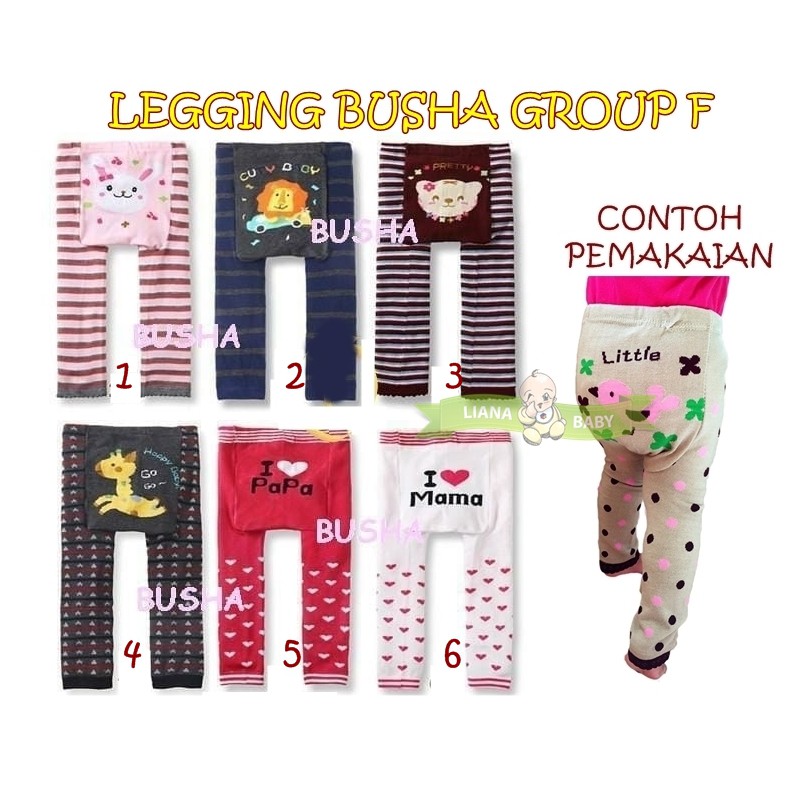 NEW LEGGING BUSHA LEGGING BAYI BUKA KAKI