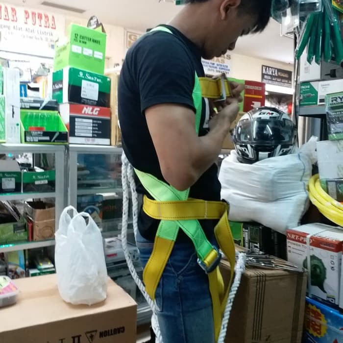 BODY HARNESS DOUBLE HOOK - BODY HARNESS DUA PENGAMAN BESAR ~El~Xt1~