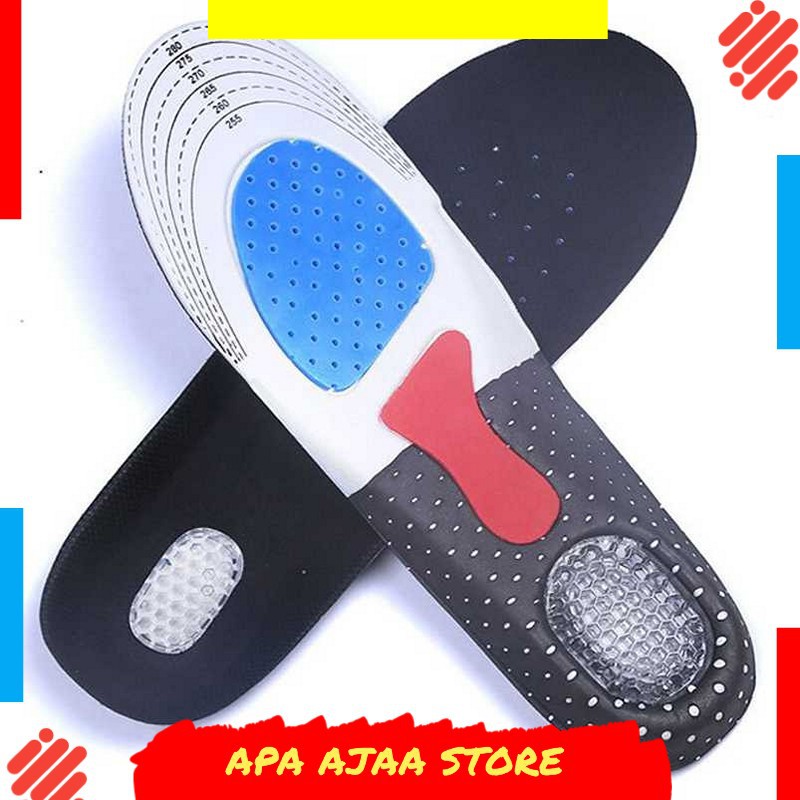 Hot Promo ! Alas Kaki Sepatu Shock Absorb Gel Orthotic Arch - ZYD17