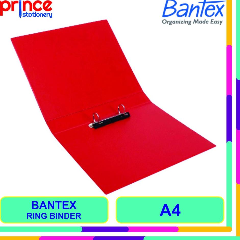 

Produk Terbaik! BANTEX RING BINDER A4 8222 D-TYPE 2 RING 25 MM