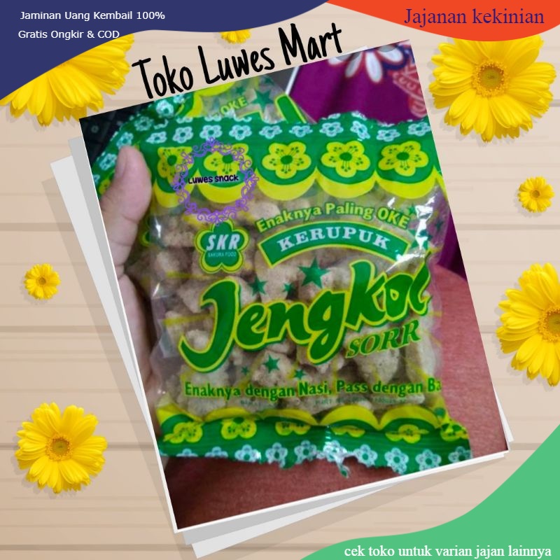 

Krupuk Jengkol isi 10pcs-snack jadul-ciki jadul-jajan anak jadul-makanan jadul-krupuk jadul