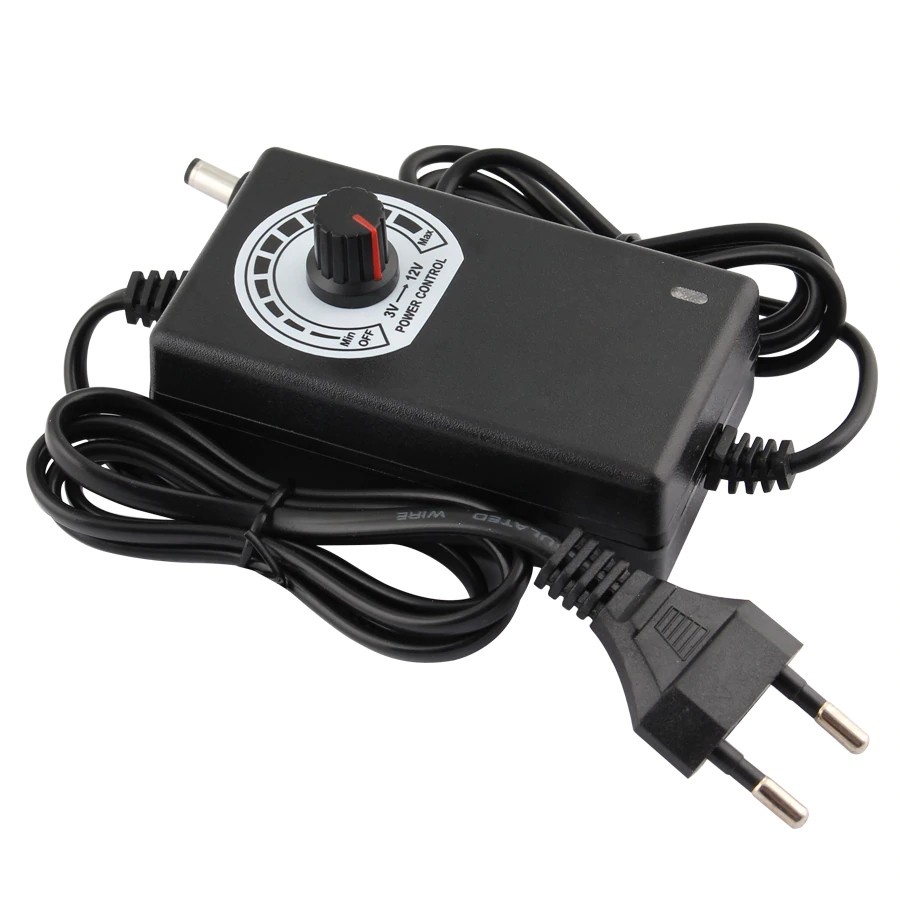 Adjustable Adaptor 3-12V DC 2A Power Supply Universal