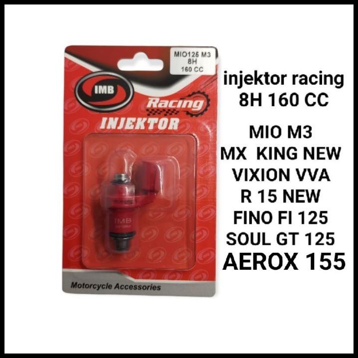 Injektor Racing 8 Hole 160 Cc Mio M3 / Mx King New / Vixion Nva R 15 N