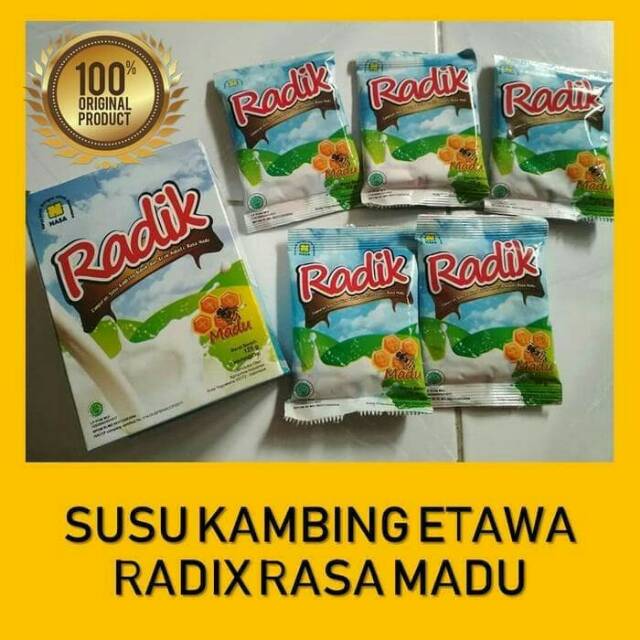 

SUSU KAMBING ETAWA RADIX RASA MADU DAN COKLAT