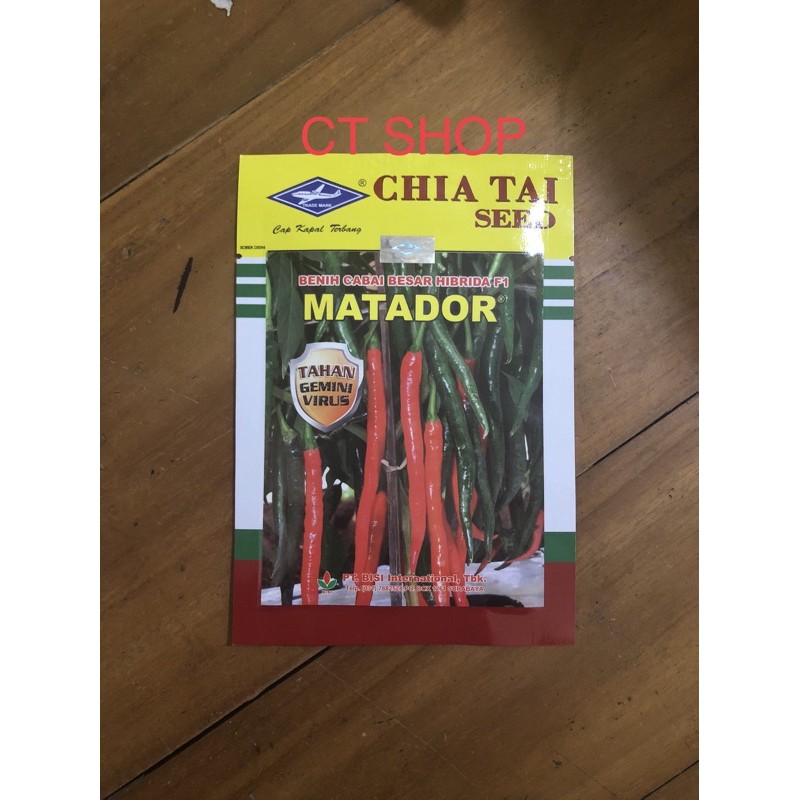 Cabai Besar Hibrida F1 Matador 10gram