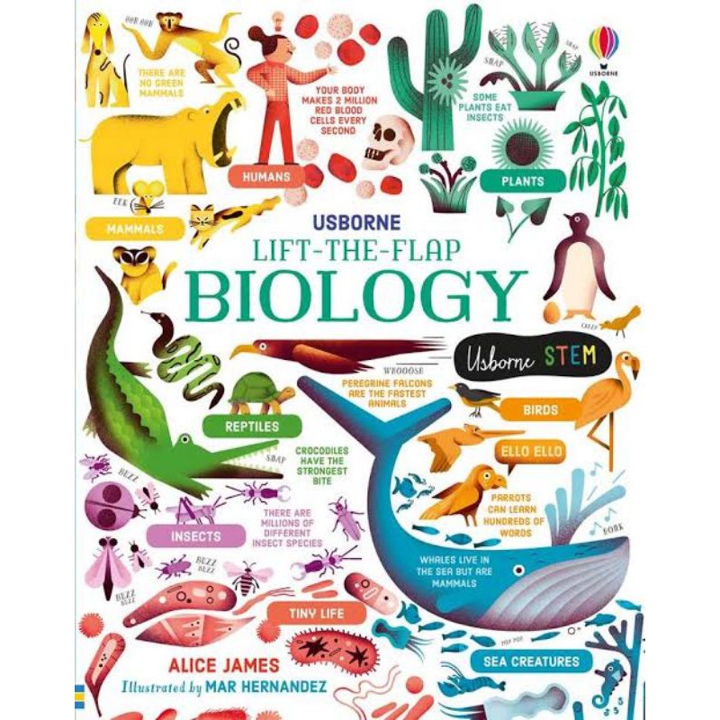 usborne lift the flap biology