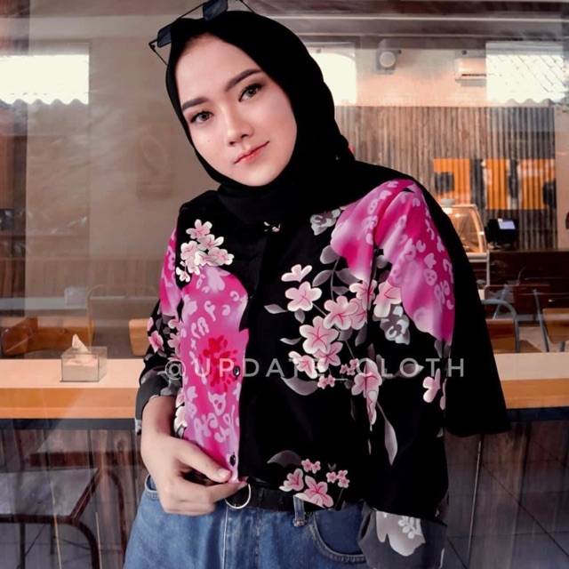 Archi Blouse Monalisa Motif