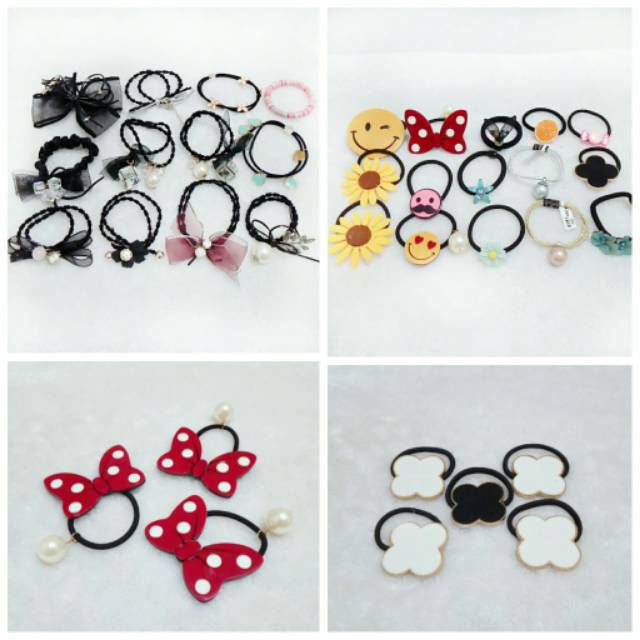  Ikat  Rambut  Kunciran Rambut  All Karakter Fashion Korea 