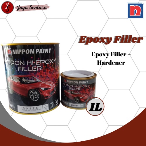 Epoxy Filler Nippon Paint + Hardener 1Lt Set