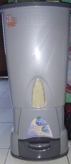 Ricebox Maspion Mrd-2800ap Tempat Beras Rice Box 28kg Mrd2800ap