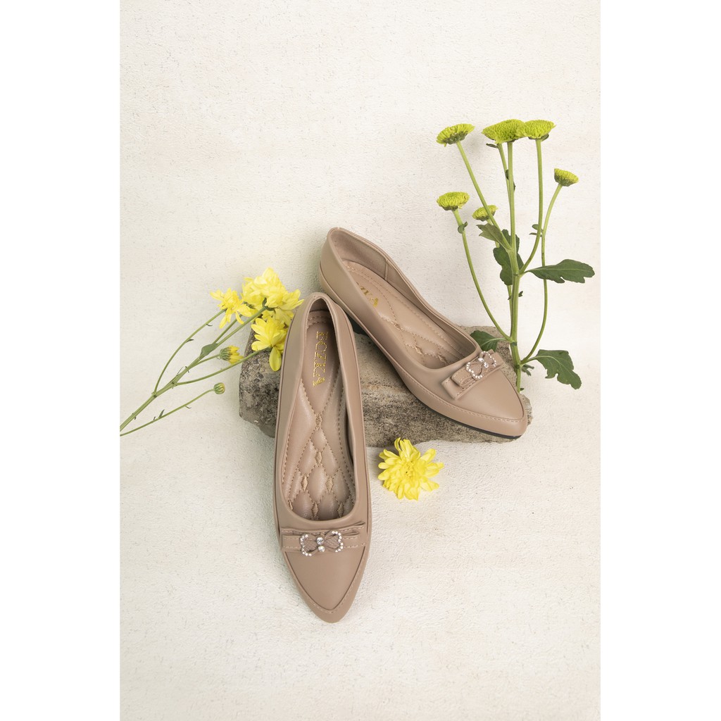 Bozka wedges casual formal Saskia PAMT-2-KHAKI