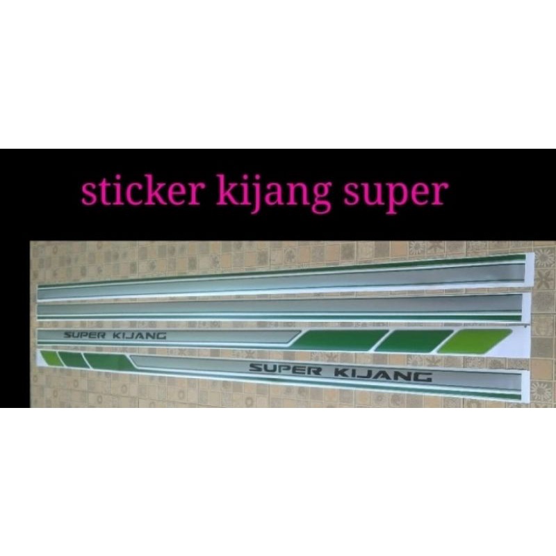 stiker list body mobil kijang super lama