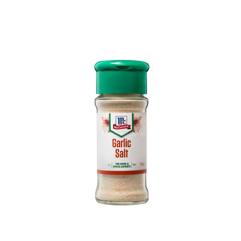 

MC CORMICK GARLIC SALT 70 G