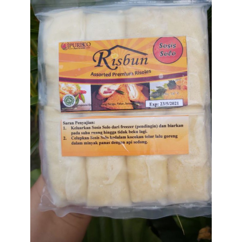 

Risbun risol sosis solo isi 8