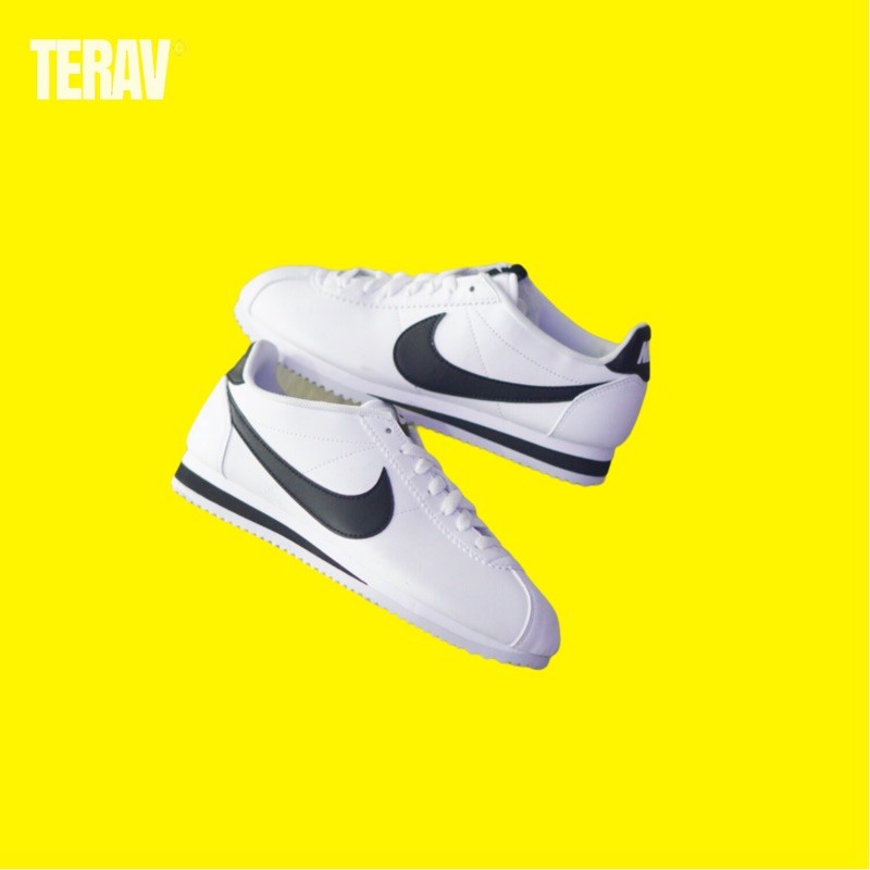 NIKE CORTEZ CLASSIC WHITE BLACK