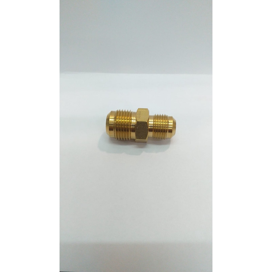 Double Nepel 1/2"x3/8" Sambungan Kuningan 1/2" x 3/8" / Dobel
