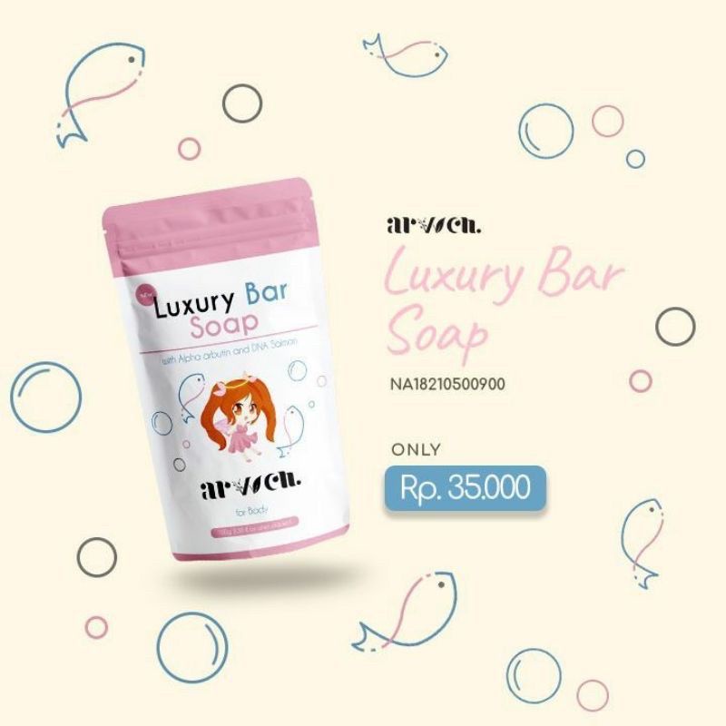 ARVEN LUXURY BAR SOAP, BODY SERUM ALL ITEM BY ARVVEN