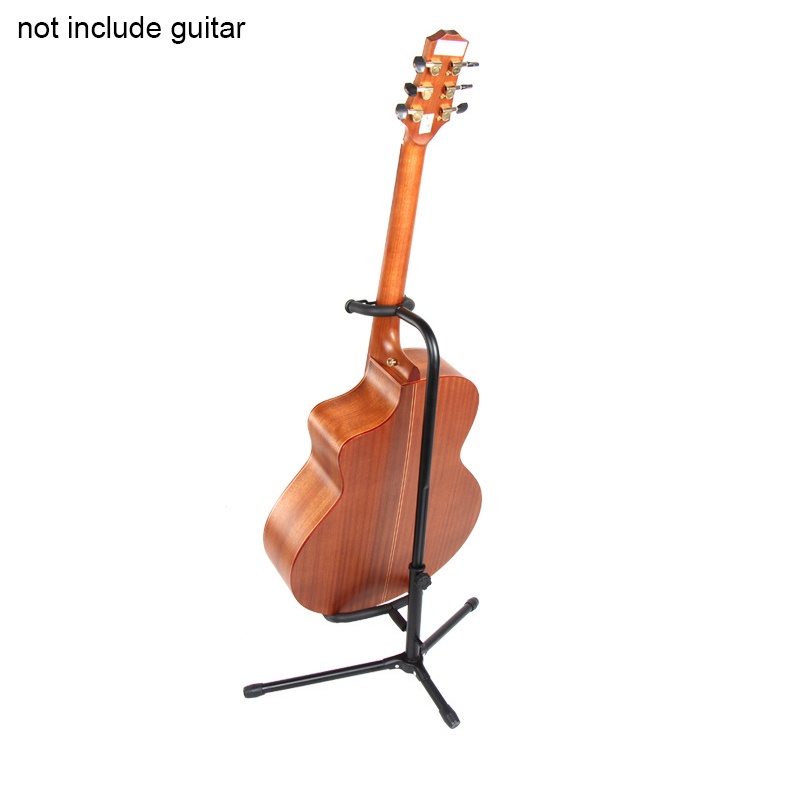 Stand Holder Tripod Lantai Bahan Aluminum Alloy Untuk Gitar Akustik / Elektrik