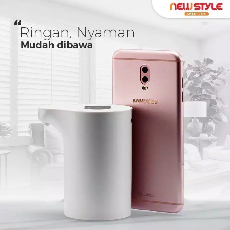 MURAH MERIAH~Pompa Air Galon Elektrik Portable Vipoo V-2055 | FMS