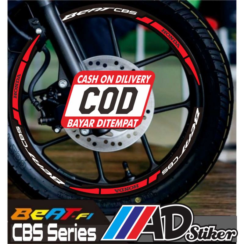 CUTTING STIKER LIST VELG HONDA ALL BEAT CBS