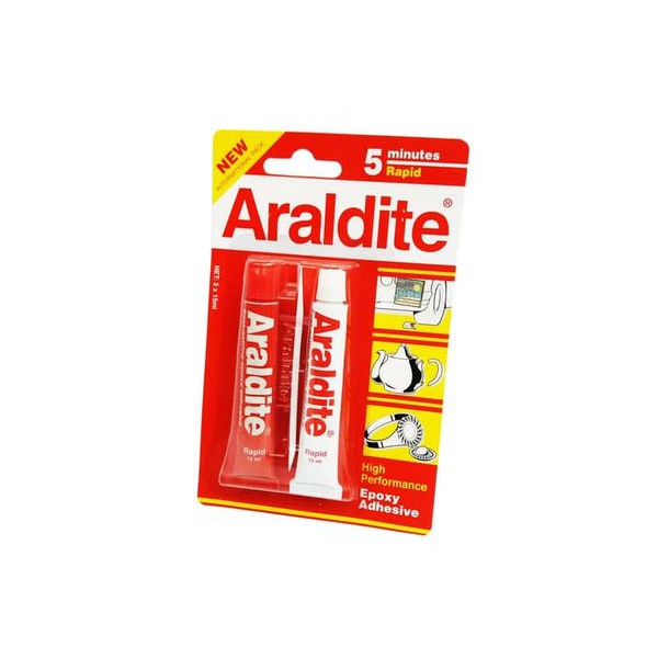 

Ready Lem Epoxy Araldite Merah LEA005 atau Lem Material Murah