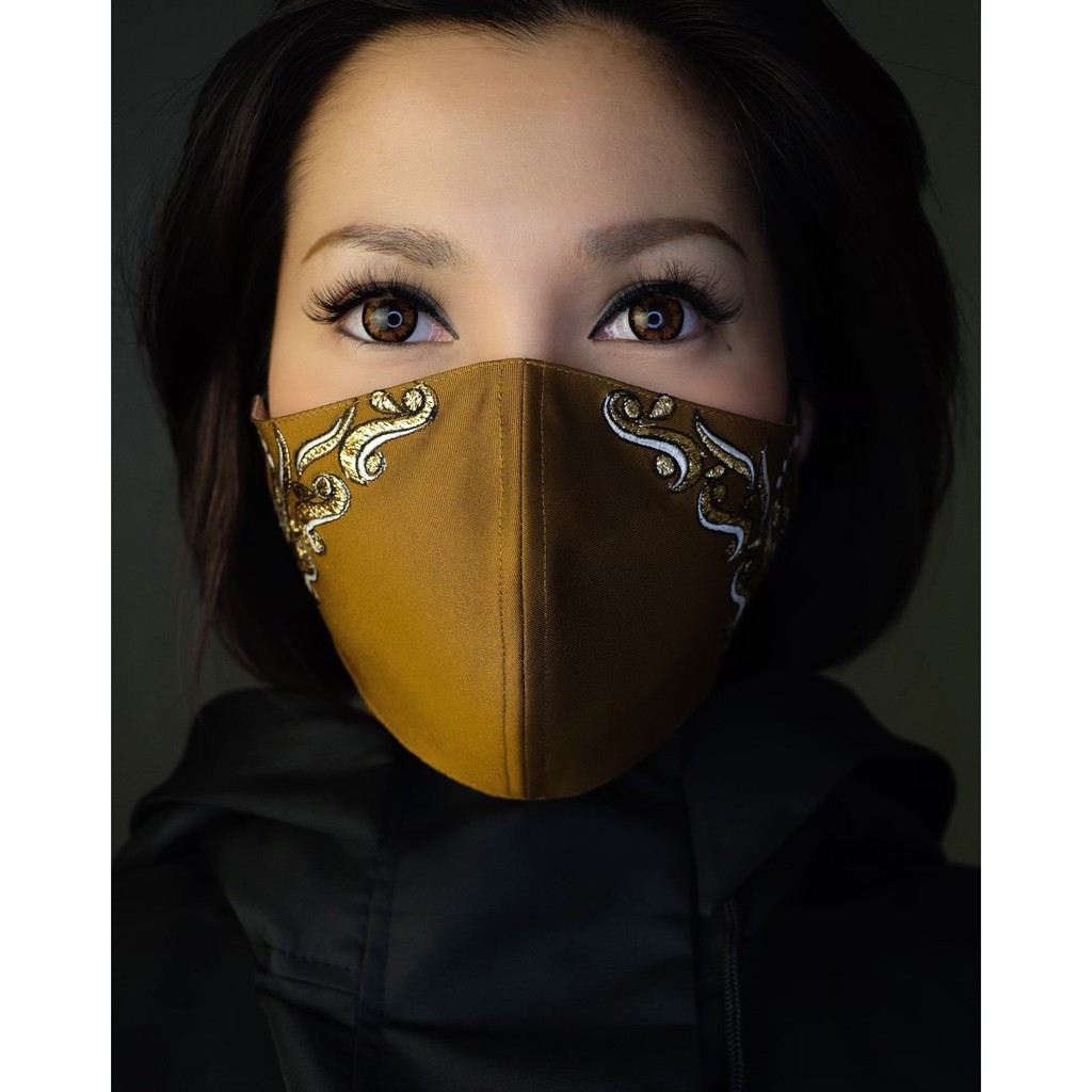 MASKER KAIN 3 LAPIS / MASKER FASHION - MUDRA MASK