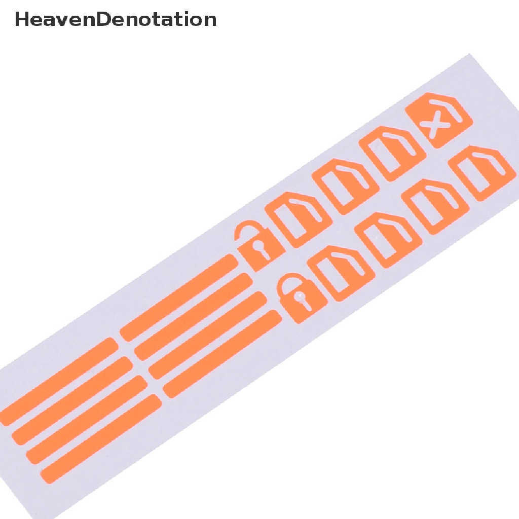 [HeavenDenotation] Car Sticker Car Window Switch Luminous Sticker Door Window Lift Button Sticker