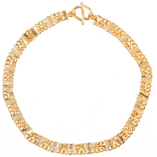 1901 Jewelry Gelang Golden Bracelet 416 Lapis Emas - Adjustable 6-20cm