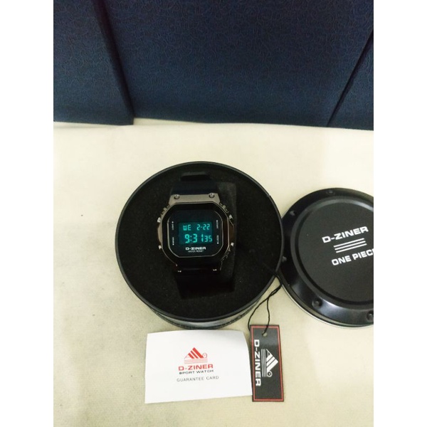 JAM TANGAN DIGITAL CEWEK ORIGINAL D-ZINER WATERPROOF