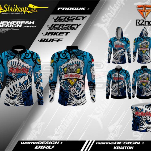 Jersey mancing printing