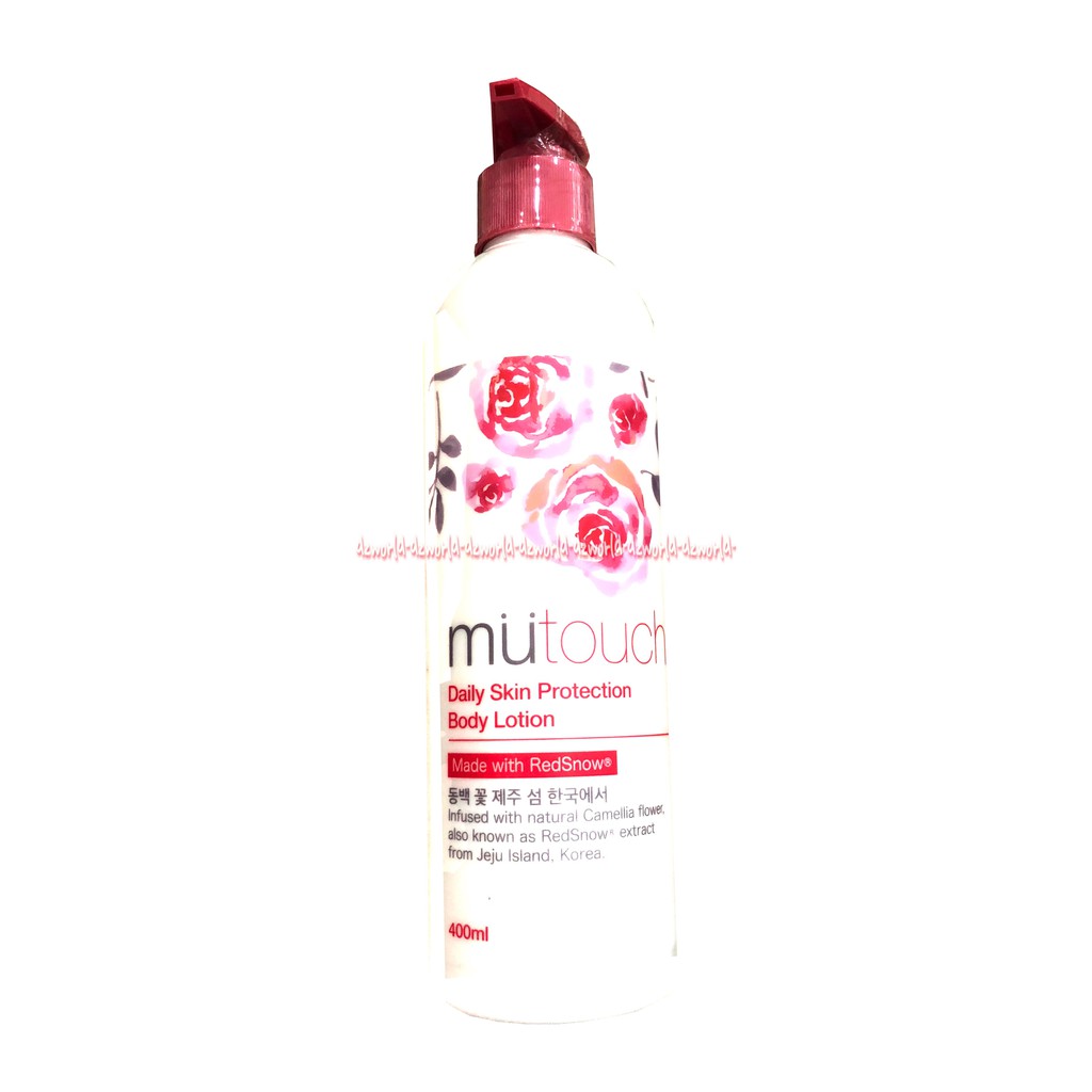 Mutouch Daily Skin Protection Body Lotion 400ml Redsnow Handbody