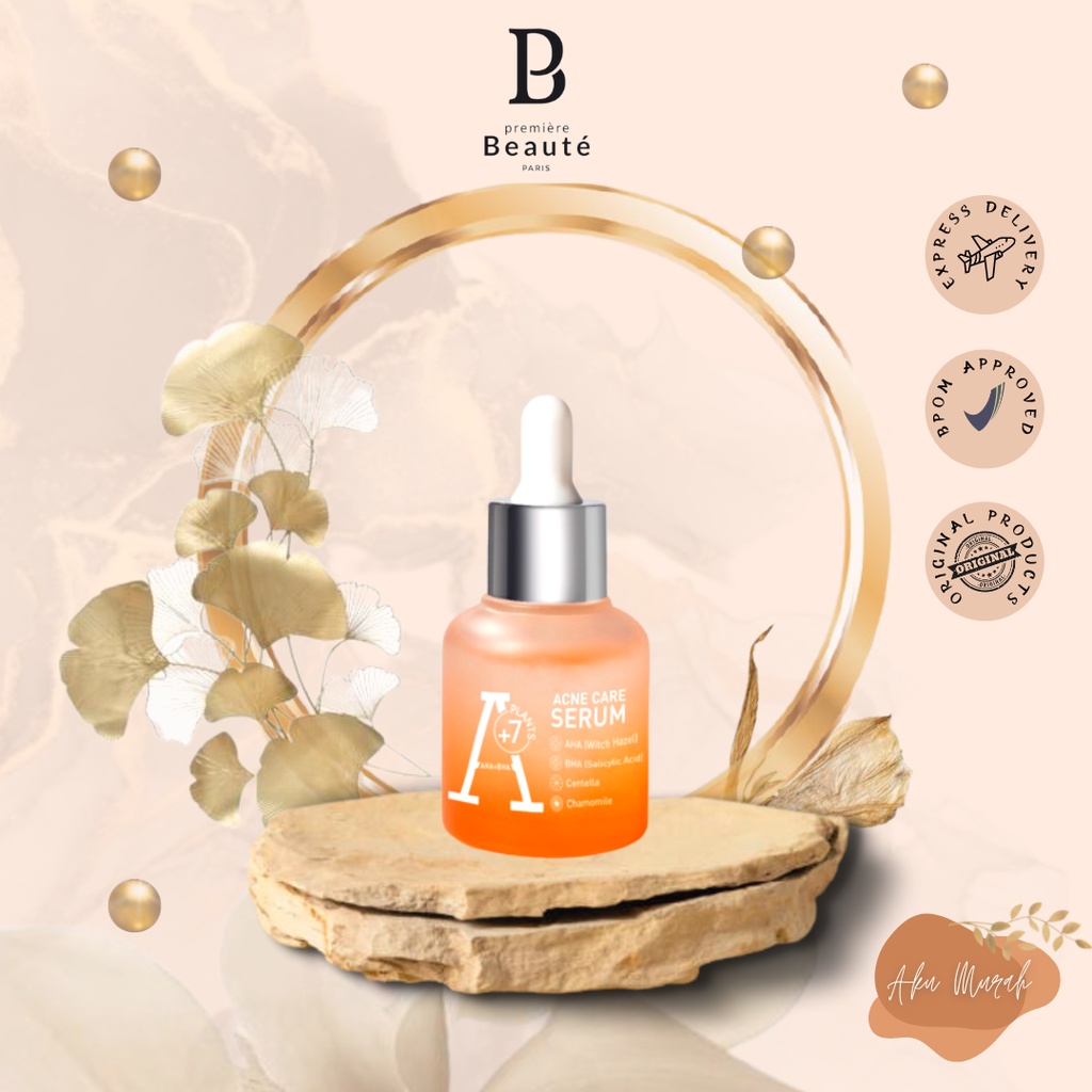 ✨ AKU MURAH ✨ Premiere Beaute Acne Care Serum 30mL Salicylic acid BHA AHA BPOM