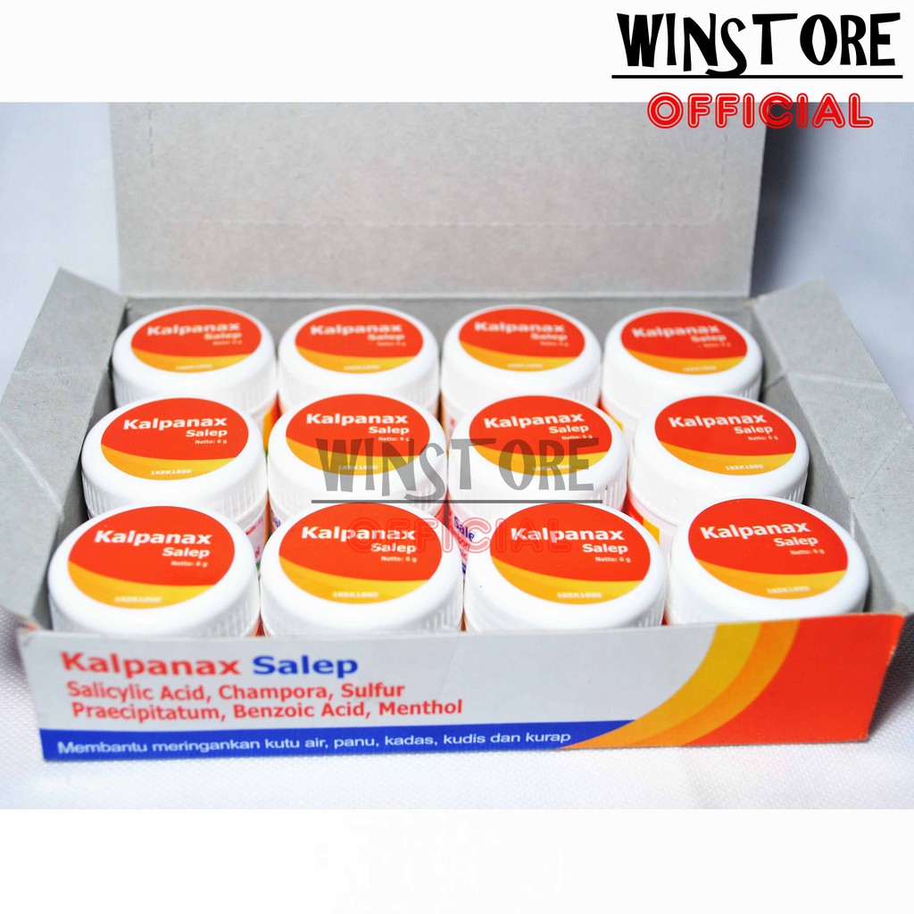 Kalpanax Salep Cream 12x6gr 100% ORIGINAL PRODUCT