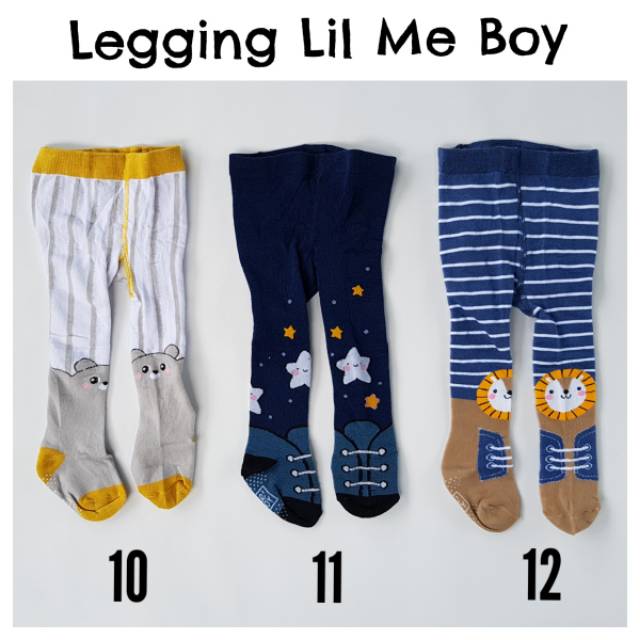 Legging Bayi Lil Me Motif Boy