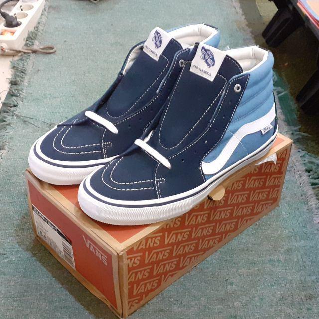 vans sk8 hi pro navy