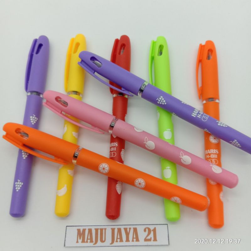 Pulpen gell Warna Warni 1 Pcs Murah