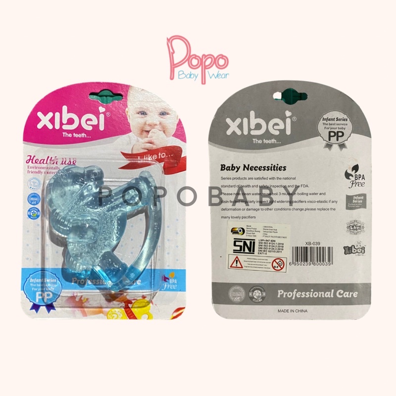Baby Teether / Gigitan Bayi Xibei (BPA FREE / SNI)