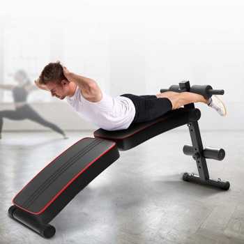 Bangku Latihan Fitness Gym Bench Press Abdominal Muscle Foldable - YC013