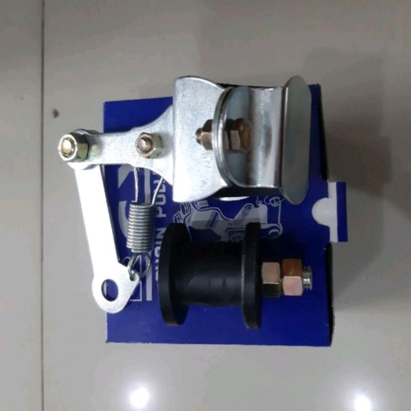 Stabilizer Penahan Lantai Tensioner Sepeda Motor Silver Series Universal