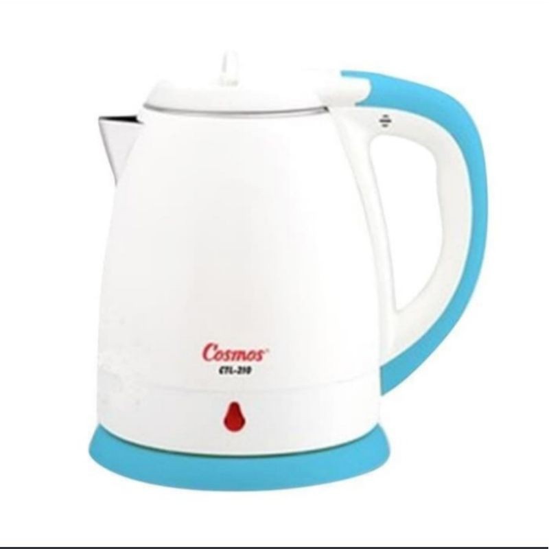 COSMOS Kettle Listrik 1,2 Liter / Teko Listrik 2 Lapis CTL 210 - Garansi Resmi 1 Tahun