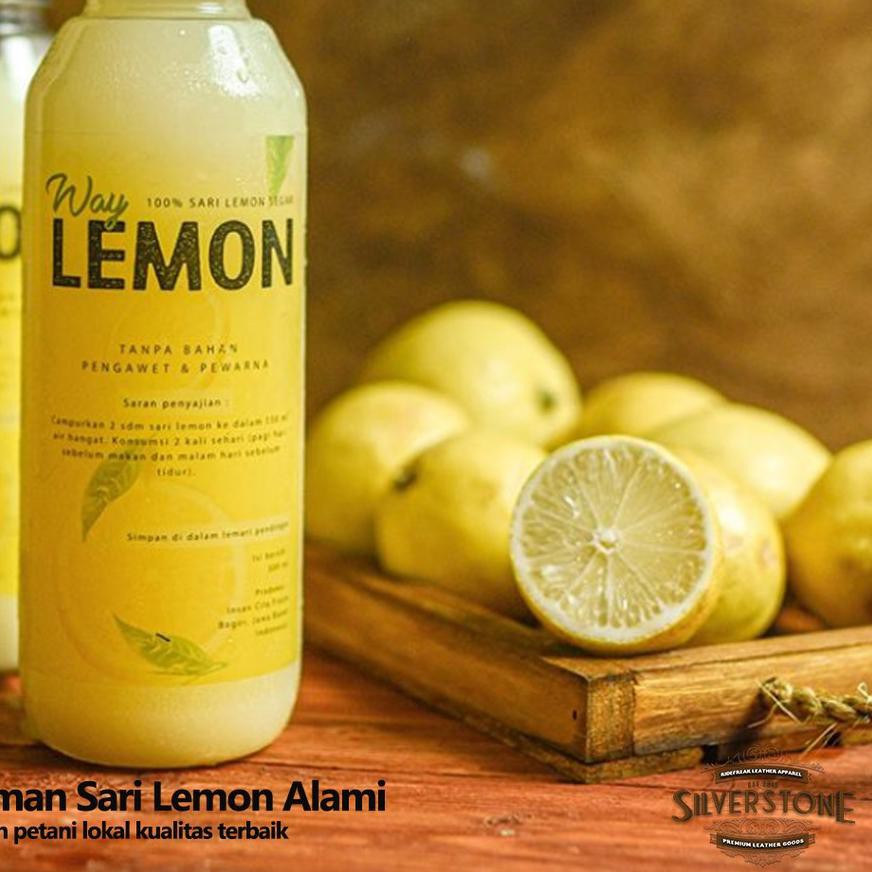 Terbaik Way Lemon Pelangsing Sari Buah Asli 500ml untuk Diet Detox Para Artis Ec Ria Ricis Ashanty L