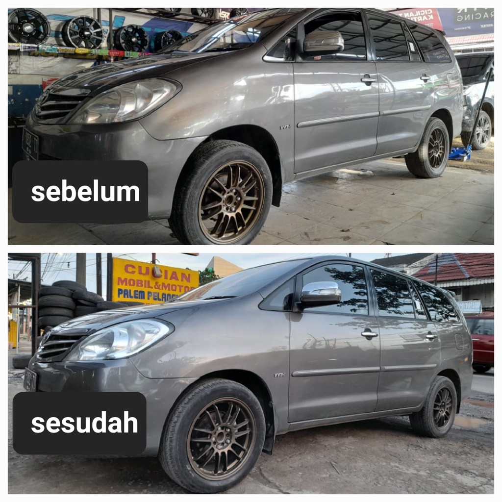 LOWERING KIT HSR RED INNOVA BENSIN dibawah 2012