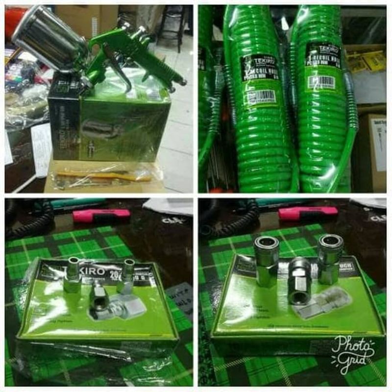 PAKET SPRAY GUN TEKIRO F-75 / PAKET CAT SPRAY TEKIRO