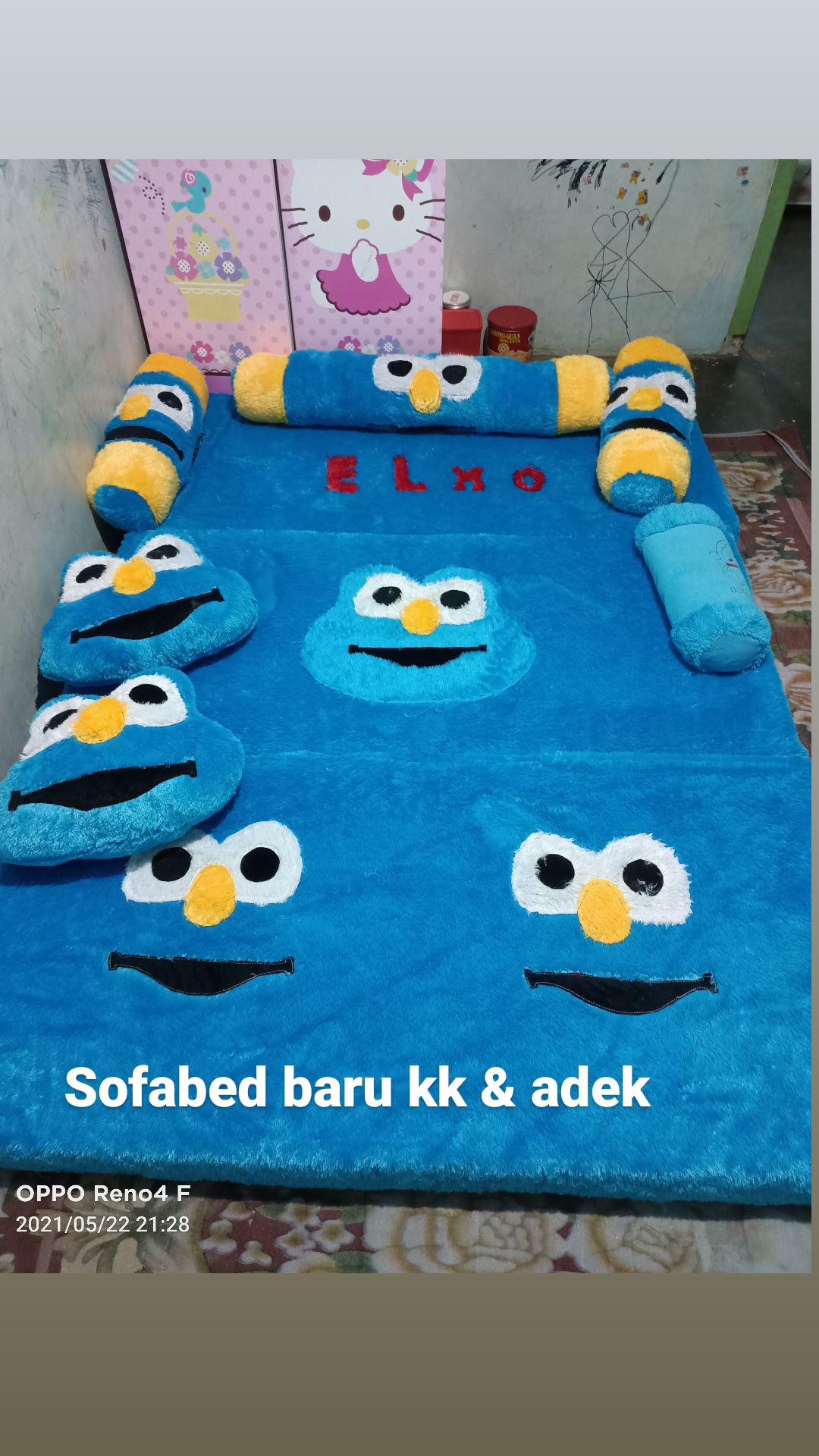 Kasur Lipat Karakter / Kasur Karakter Tebal 10 & 33 Cm