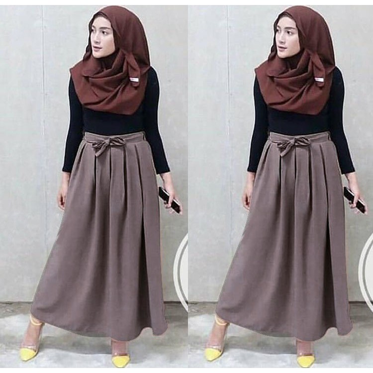 MOKOKOMO Rok PITALOKA Set Rok Wanita Fashion Wanita