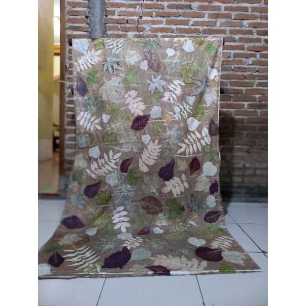Kain batik ecoprint Katun