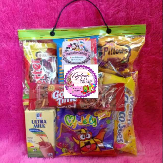 

Paket Snack Ultah / Snack Ulang Tahun / Bingkisan Snack