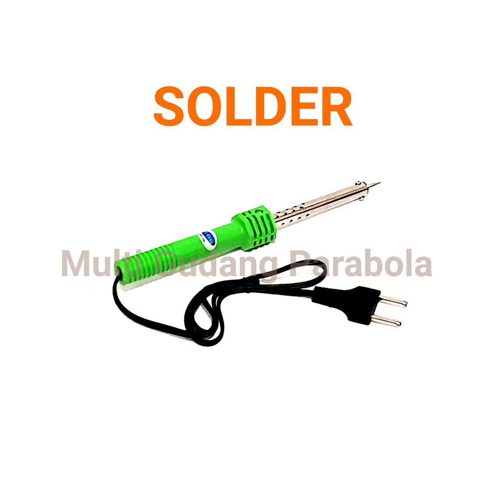 Solder Listrik Plastik 40 watt soldering Iron Merk Itami/Visero Alat Patri Super murah