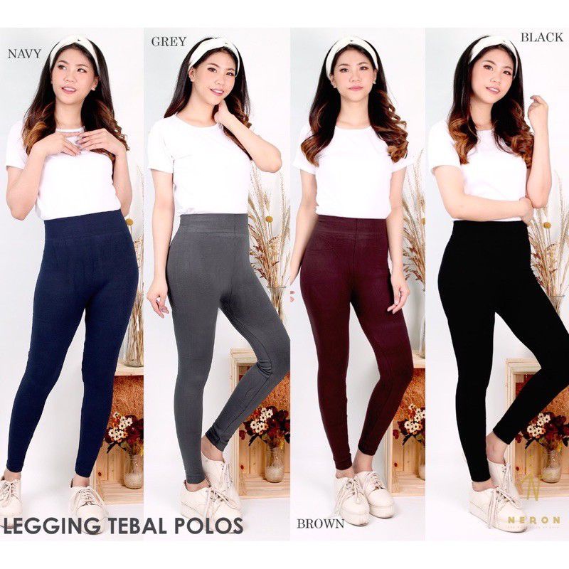 Leging Wanita Panjang Model Highwaist Muat Jumbo